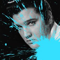 FAEP015_016 Impact Elvis Presley -serie Fame-2015-Stampa digitale su PVC-cm60x80
